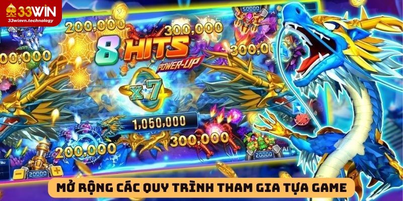 Mở rộng các quy trình tham gia tựa game