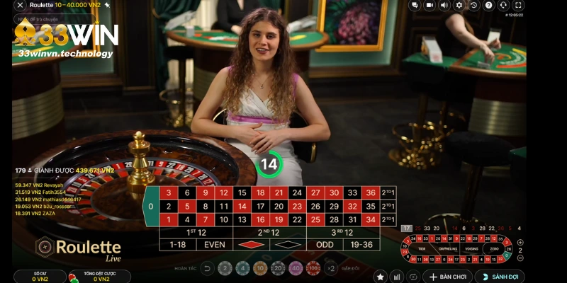 Soi cầu Roulette với chế độ live hấp dẫn cho người chơi