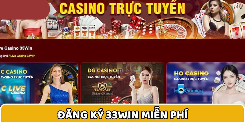 Tạo tài khoản 33WIN không mất tiền